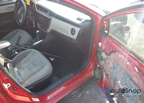 2018 Toyota Corolla Le из США, поврежденный, VIN 5YFBURHE4JP833633